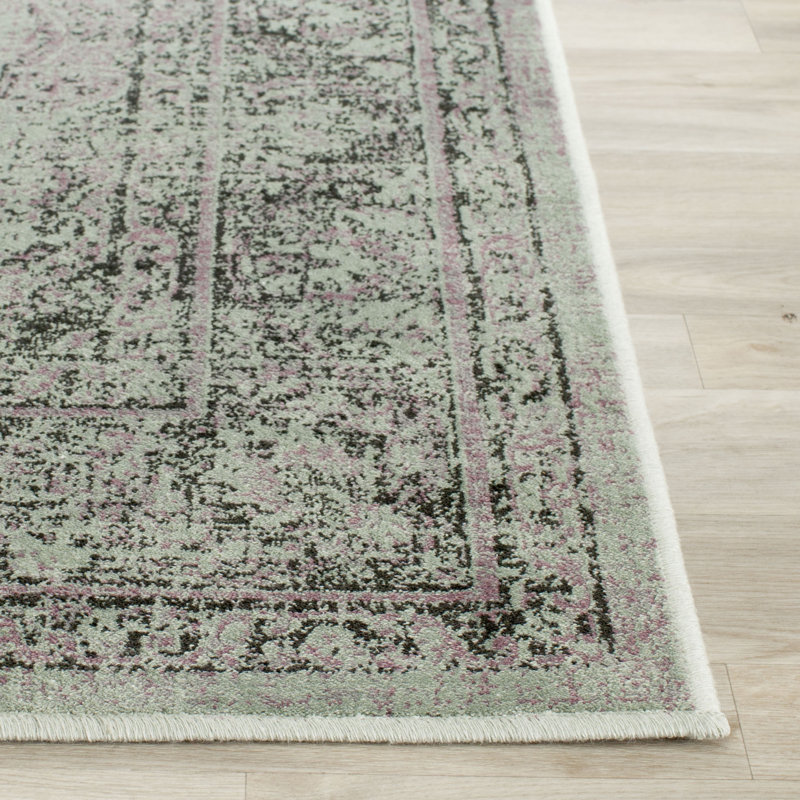 Vishnu Vintage Performance Oriental Rug, Rectangle 6'7" x 9'2"