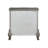 Traditional Vintage Bedroom 1Pc Nightstand With 2 Drawers Antique Platinum Finish Wooden Furniture Classic Design