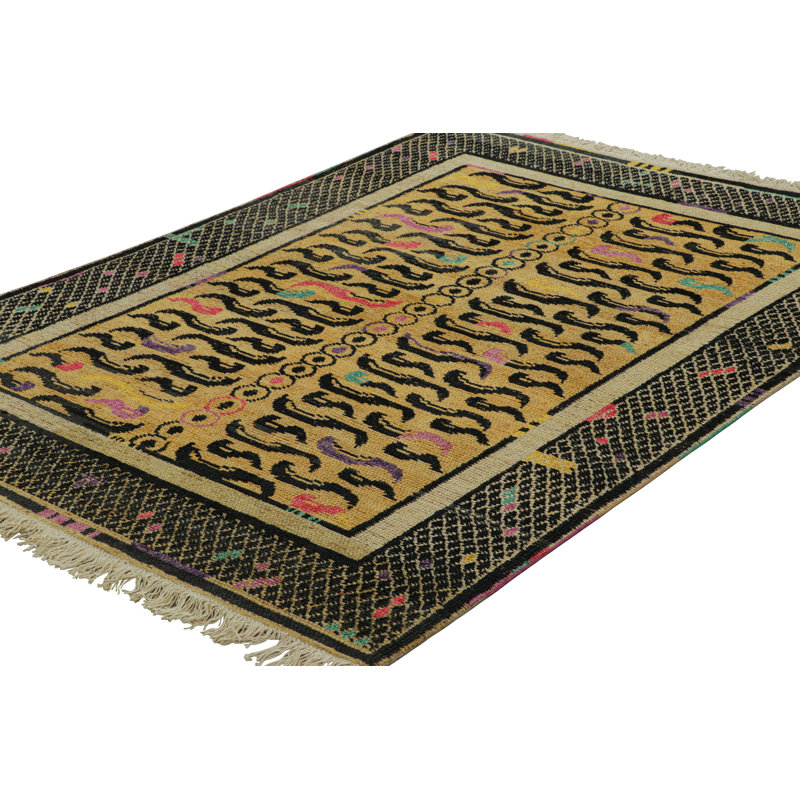 One-of-a-Kind 5'5x7'1 Hand Knotted Area Rug