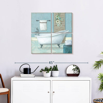 Bain bleu sarcelle Kerrick I