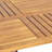 Outdoor 59 Inch Rectangular Solid Wood Table Dining Table,Teak Finish