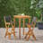 Aiyden 2 - Person Wicker Patio Dining Set with Rectangular Table-1216122439-1216123316