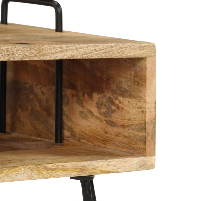 Tierney Glass Top End Table