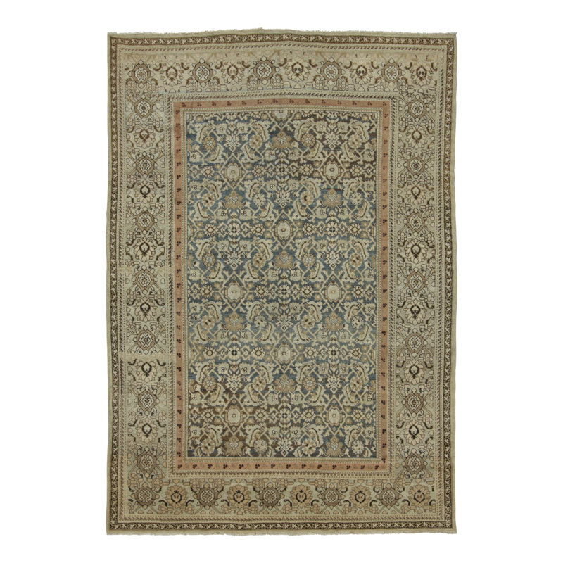 One-of-a-Kind 6'8"x9'3" Hand Knotted Area Rug
