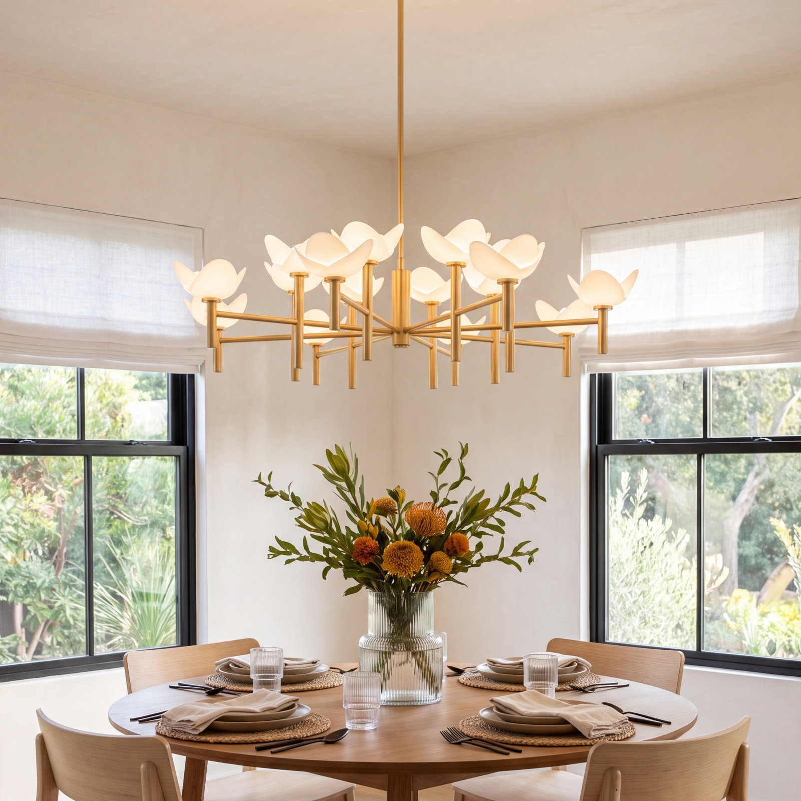 Limerick 16 - Light Dimmable Sputnik Chandelier
