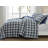 Chad Plaid Printed Reversible Washed Cotton Quilt Set-103531139
