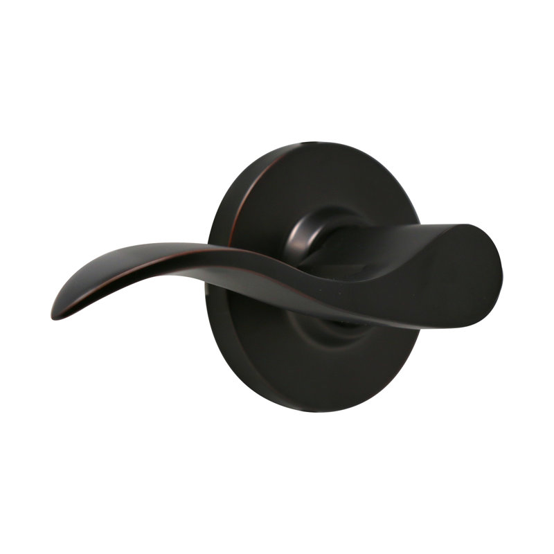 Single Dummy Door Lever, Oil Rubbed Bronze