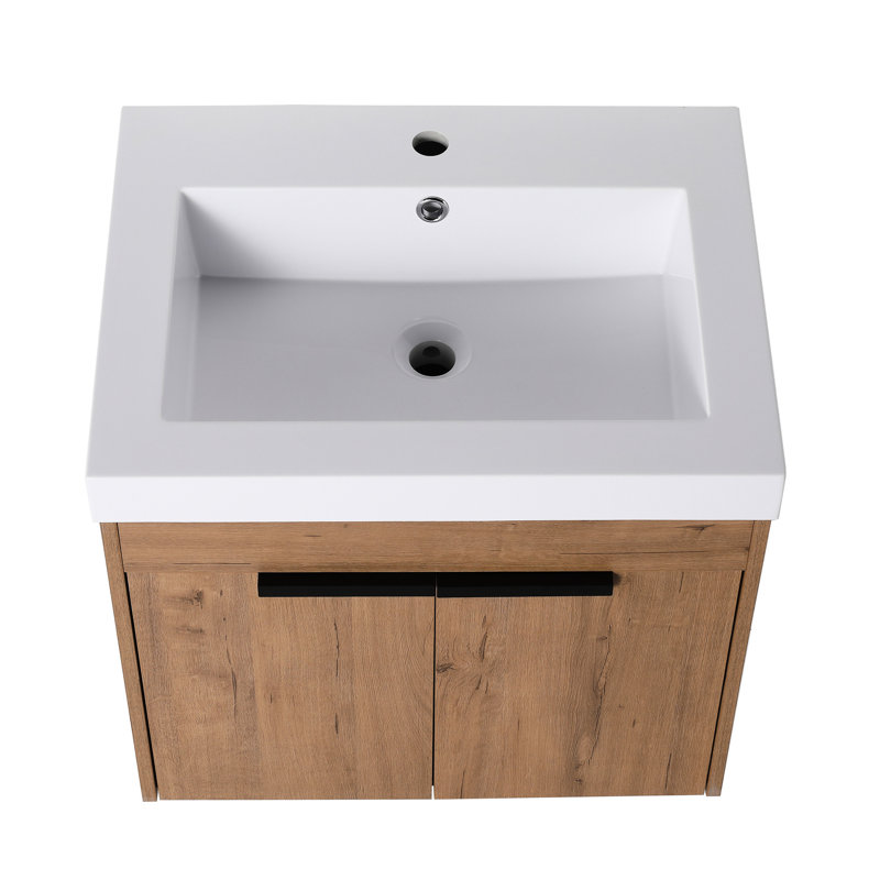 Meuble-lavabo 24 po avec lavabo en résine