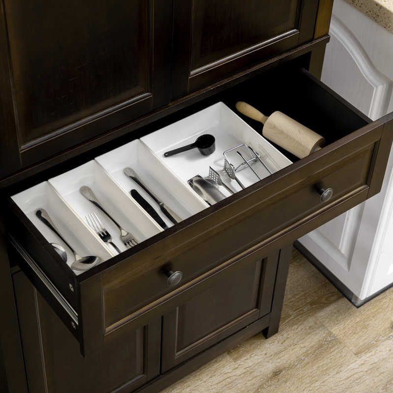 Hakan 72.5'' Kitchen Pantry, Espresso