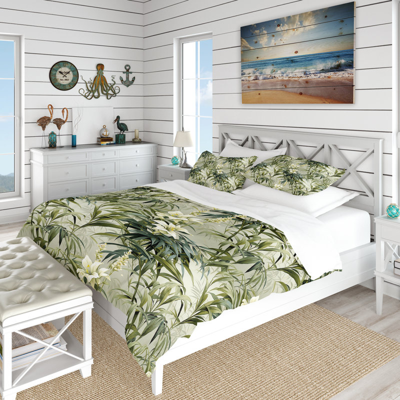 Ensemble de housse de couette Keddie, Housse de couette pour très grand lit et 2 très
