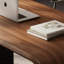 Bureau rectangulaire en bois manufacturé brun noisette-731561289-731561284