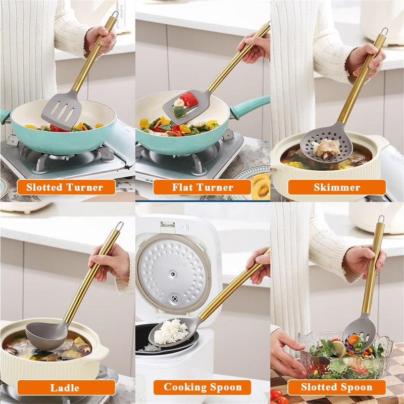 Belfry Kitchen Wellen 38 Utensil Set