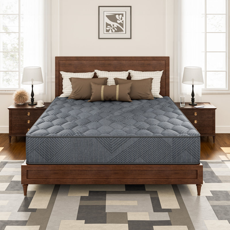 Peckover 8"/10"/12" Firm Memory Foam Hybrid Mattresses, CertiPUR-US, OEKO-TEX Certified, 10, Twin XL