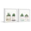 Fleshy Succulent Leaves by Marmont Hill - 2 Piece Single Picture Frame Painting Set-72544705