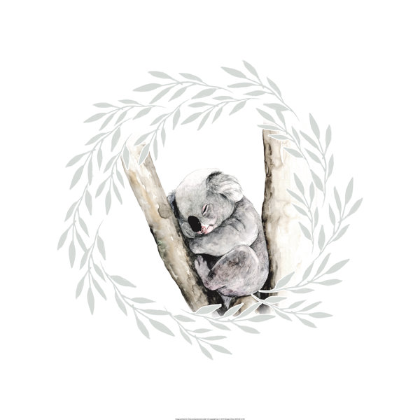 Cute Baby Sleeping Vector Design Images, Cute Sleeping Koala