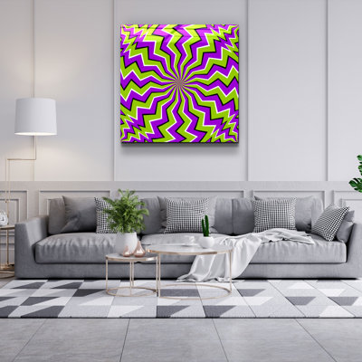 Stunning Decorative Tempered Glass Painting, 19.7 x 19.7 Inches | 100% Tempered Glass, Thickness: 0.16 Inches | UV Printing for Vibrant Colors | Perfect for Home Décor, Living Room or Office Wall Art