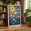 Butterflies And Spectacles Surrealism - Print-136732446-136732447