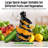 Zulay Kitchen Cold Press Masticating Juicer Extractor - Slow Press Electric Juicer For Fruits And Vegetables
