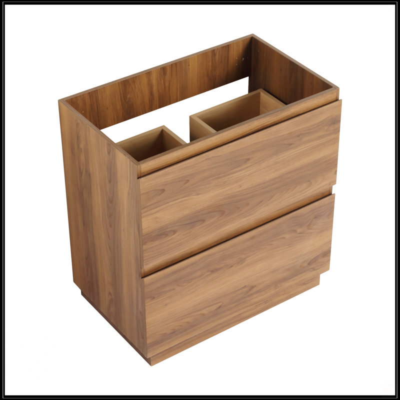 Meuble-lavabo 30 po sans lavabo, 30", Brun
