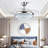 Fedela 42'' Ceiling Fan with LED Lights