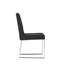 Chaises d'appoint rembourrées en simili cuir Pangea Home Sienna Halewood - Chaises de salle à manger d'intérieur - Chaise moderne - Ensemble de 2 chaises végétaliennes pour la cuisine, la salle à manger, la chambre à coucher ou les salles d'attente-199797764
