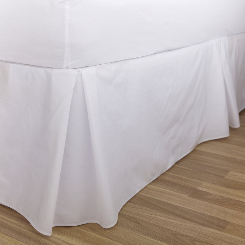 Pleated Bed Skirt, Single (3')
