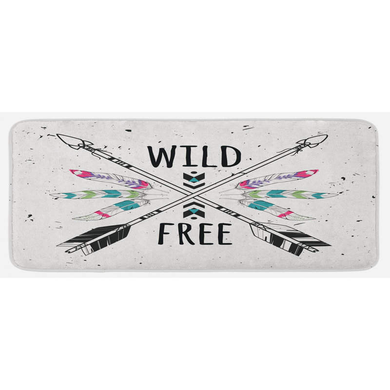 Tapis de cuisine tribal