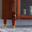 Buffet en bois massif brun noisette