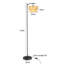 Amaani 159cm Matte Task Floor Lamp