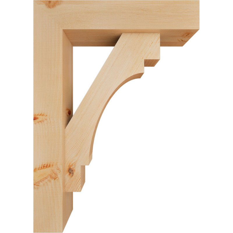 Support Merced Block avec support décalé, 28 x 20, Sapin Douglas de l 5 1/2 po (lisse)