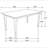 Henin Cappuccino Rectangle Dining Table
