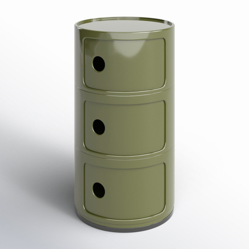 Componibili Storage Drawer, Green, 3