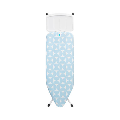 Brabantia Size C Large Ironing Board with Solid Steam Unit Holder