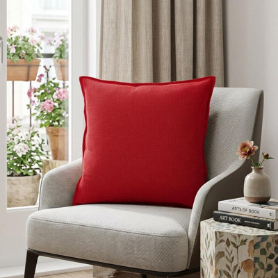 20" Merlot Cotton Throw Pillow