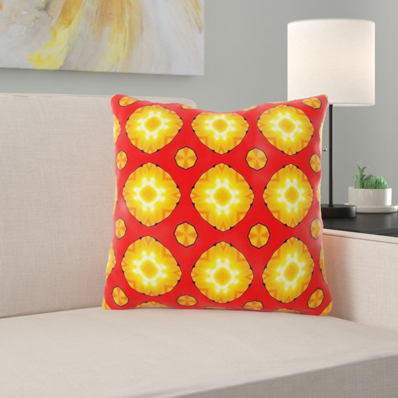 Coussin soleil, Intérieur