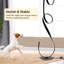 Lampe moderne sur pied DEL 56 po avec télécommande Modern 