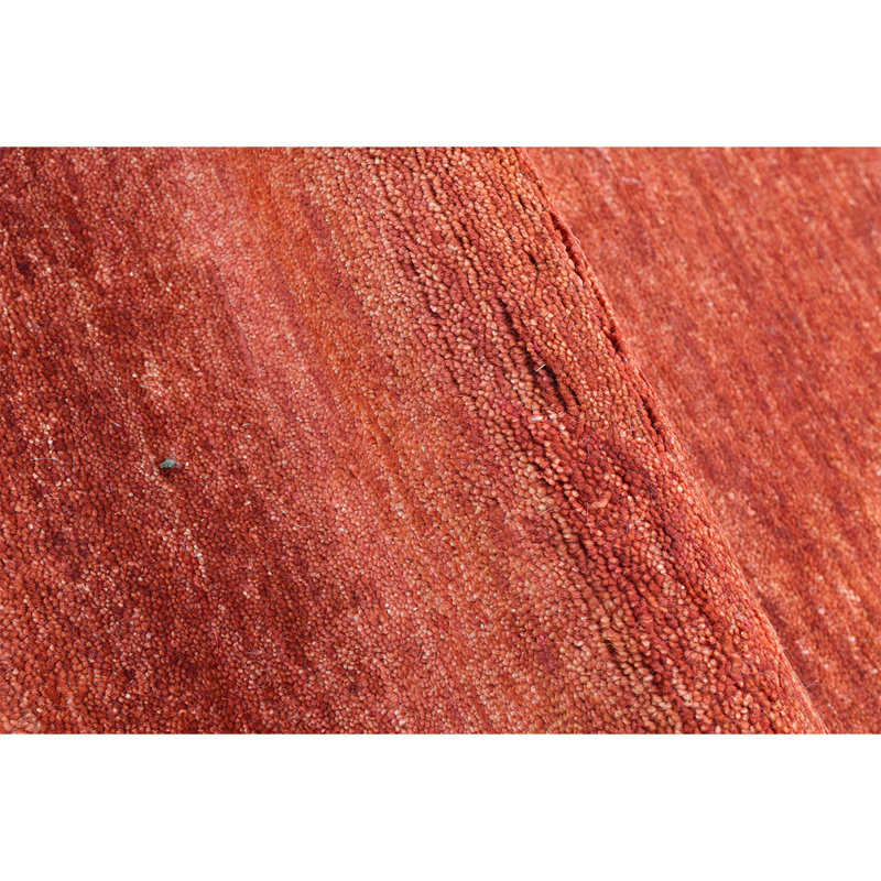 Wool Southwestern Area Rug in Red, Rectangle 8' x 10'