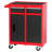 5-Drawer Rolling Tool Chest with Cabinet - Detachable & Multifunctional Storage Cart