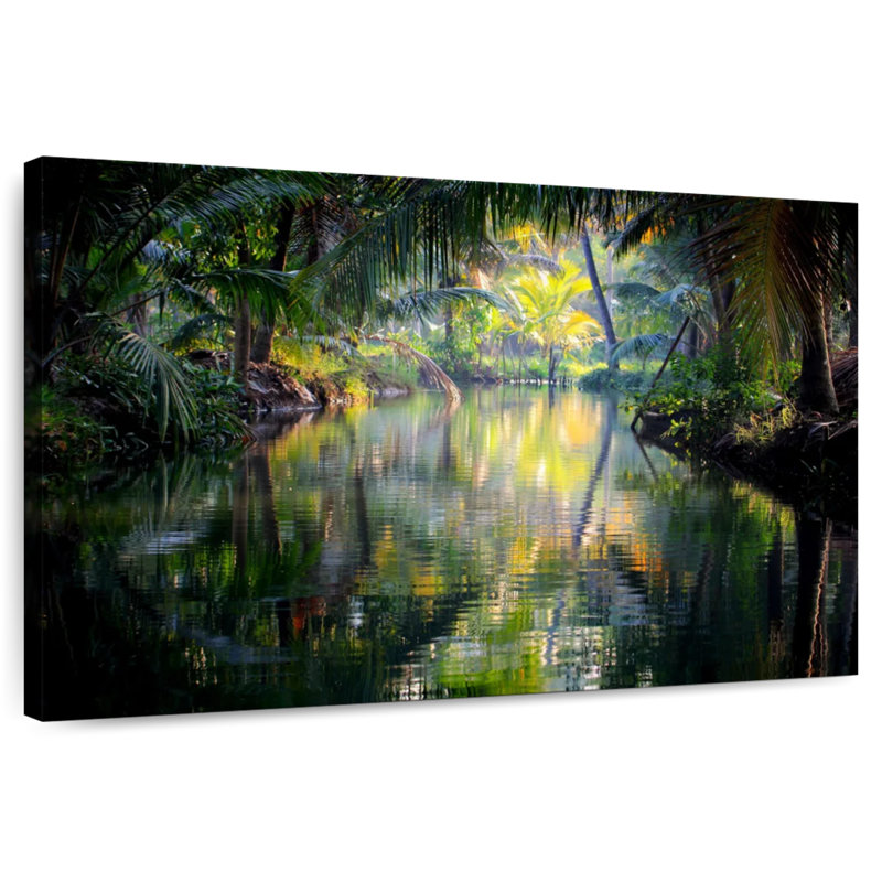 Alvord Backwaters du Kerala, H 32 po x l 48 po