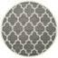 Tapis gris foncé / ivoire en laine touffeté à la main Carolene-1499749613