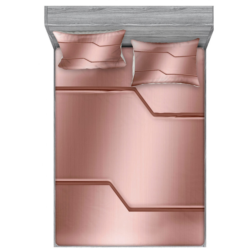 Microfiber Sheet Set, Queen Sheet Set with Fitted Sheet