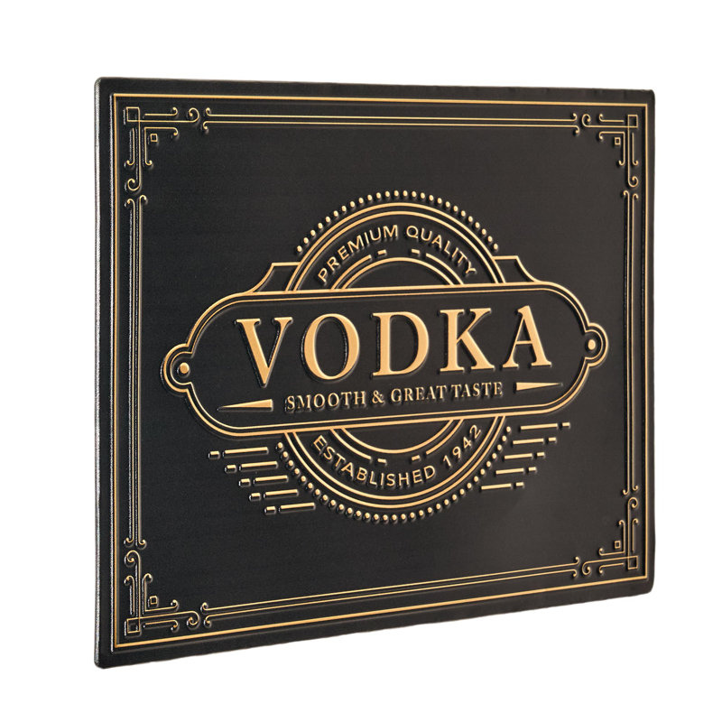 Plaque Vodka