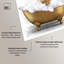 «Bathtime Cheetah», reproduction d'art à la mode sur toile par Art Remedy-118181209