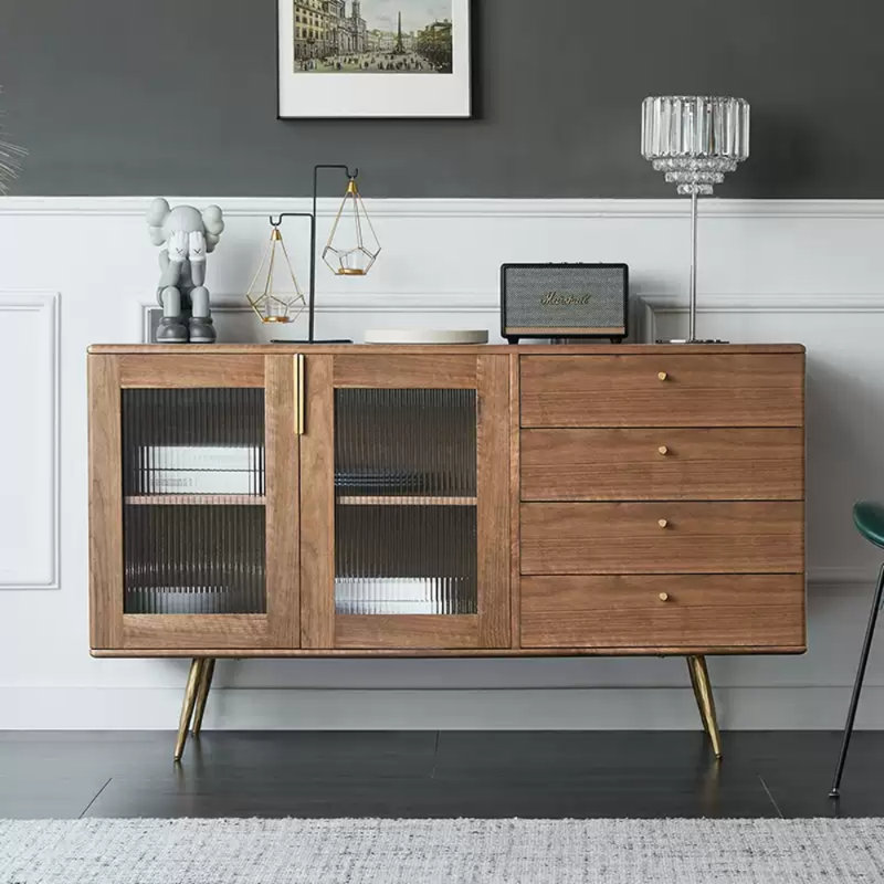 Simple And Multi-Functional Sideboard, Burlywood