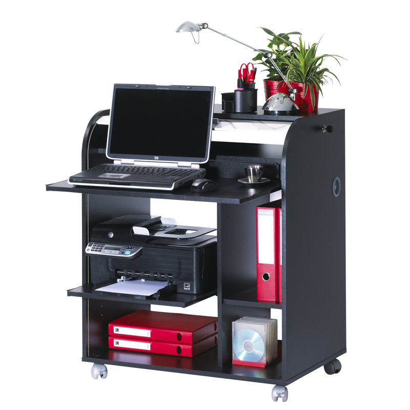 Must 2 -Drawer, Black/White