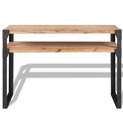 Judah 120cm Solid Wood Top Console Table