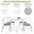 Clinger Clemente 4 - Person Dining Set-1279611228