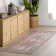 Jeccica Distressed Vintage Medallion Jute Blend Polyester Area Rug