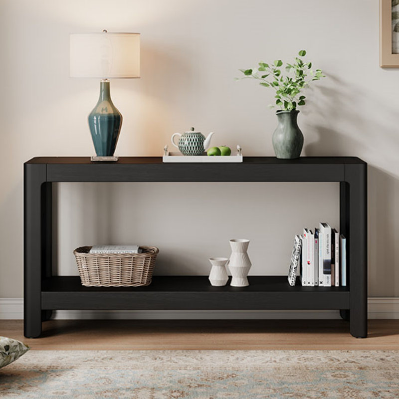 Console Modern Farmhouse - noir, Noir