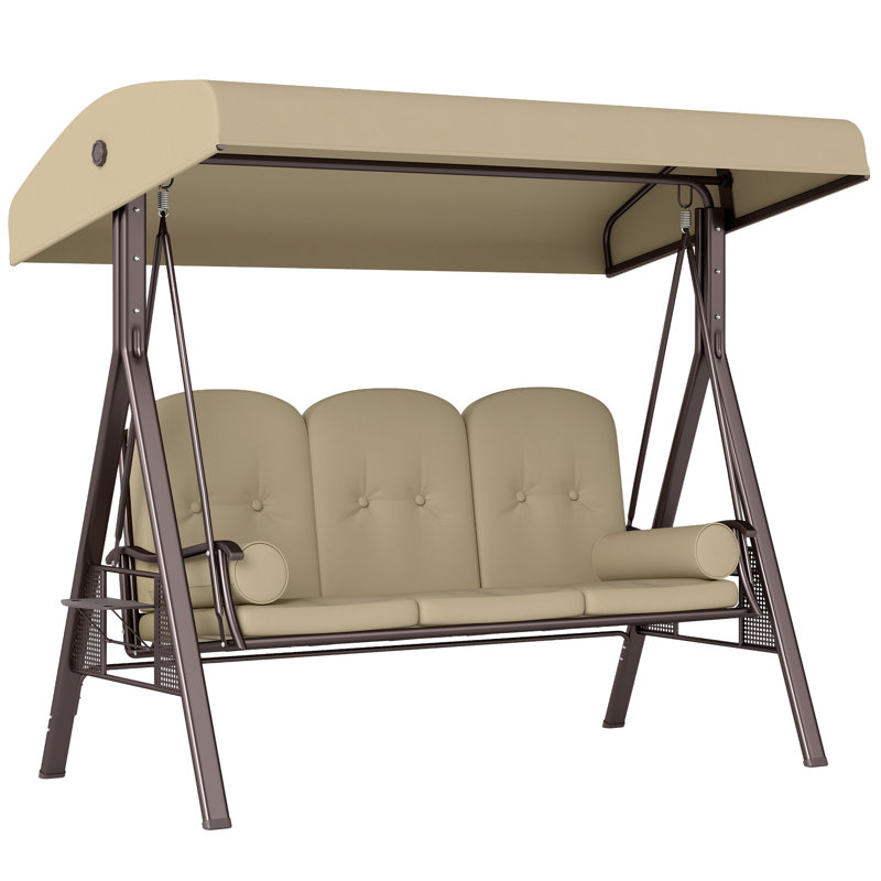 Swing Seat with Stand, Grey